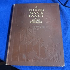A Young Mans Fancy By Coles Phillips 1912 Vintage Book picture