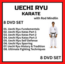 UECHI RYU KARATE 8 DVD SET with Rod Mindlin katas sparring self defense uechi-ry picture
