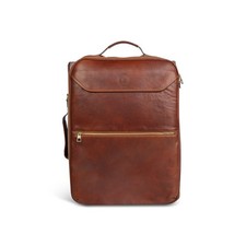 Cabrera Leather Rolling Carry-On – Vegetable Tanned Wheeled Travel Bag –Handmade picture