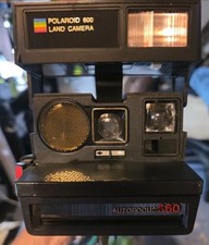 Polaroid 660  Land Camera Autofocus with strap~Instant Photos-vintage *READ* picture