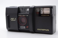 Olympus AF-1 Infinity 35mm Point & Shoot Film Camera Black [MINT] From Japan picture