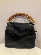 GUCCI Bamboo Handbag Black Midnight Heritage a sophisticated vintage-inspired picture