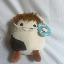 Squishmallows Benny Cow Plush Small Beige Stuffed Animal Soft Cute Toy picture