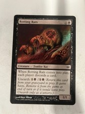 Rotting Rats - Conflux - Magic the Gathering MTG Nice picture
