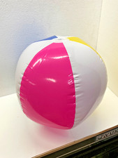 INTEX 24 INCH BEACH BALL GLOSSY PANEL BALL WATER FUN picture