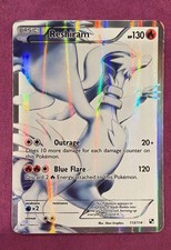 Reshiram (113 Full Art) 113/114 Black & White Full Art Holo MP picture