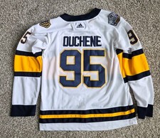 Adidas Nashville Predators Matt Duchene #95 Winter Classic 2020 Jersey 52 White picture