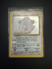 Chansey 003/102 Base Set Holo EX-NM picture