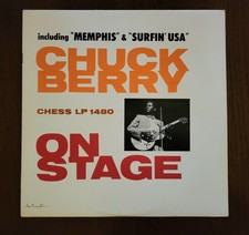 Chuck Berry On Stage repress 1st US High Fidelity CHESS LP-1480 VG+/VG+ picture