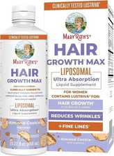 1 Bottle Mary New Ruth’s Women’s Hair Growth MAX Lipsomal With Lustriva picture