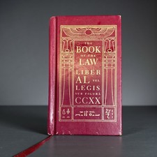 Liber AL Vel Legis 1990 OTO Magickal Childe HC Aleister Crowley RARE picture