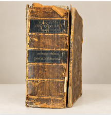 1863 Webster’s Unabridged Dictionary Pictorial Edition Antique Illustrated AS IS picture