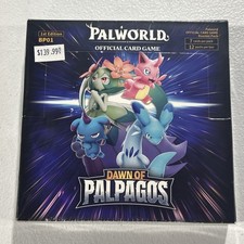 Palworld Official Card Game Dawn of Palpagos Sealed Booster Box 1st Ed English picture