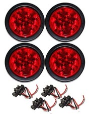 (4) Red 10 LED 4