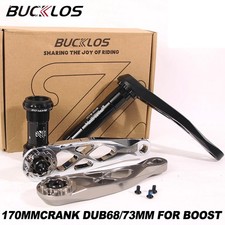 BUCKLOS Enduro Mountain Bike Crank 170mm DUB 29mm Boost BB68/73mm Direct Mount picture