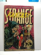 STRANGE FANTASY #5  PRE-CODE HORROR STRANGE FANTASY #5 1953 GD RARE SUPER picture