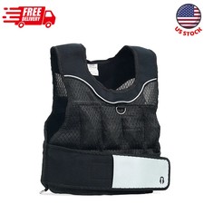 Adjustable Weighted Vest for Walking and Running 1 to 20 lb Fitness Gear picture