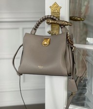 Mulberry Small Iris Crossbody Bag Solid Grey Heavy Grain (As New) picture