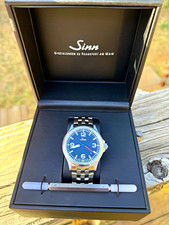 Sinn 556 A RS Men's Automatic Black Dial 38mm Steel Bracelet 200m Box Papers picture