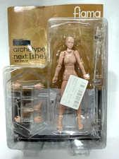 Max Factory Figma 02 Archetype Next She Flesh Color Ver Female Posable Figure picture