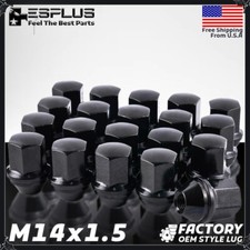 20 Pc Buick OEM Lug Nut Black M14x1.5 Fit 2011-2016 Envision/Lacrosse/Regal picture