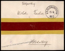 Germany 1901 China Boxer Rebellion FPN2 Peking Feldpost Cover 70602 picture