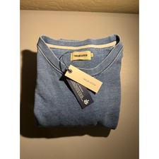 Taylor Stitch The Apres Crew Washed Indigo Terry Sweatshirt 2503ACWI 42 Mens L picture