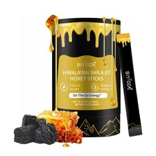 BIYODE Pure Himalayan Shilajit Honey Sticks for Energy Boost & immune Support picture