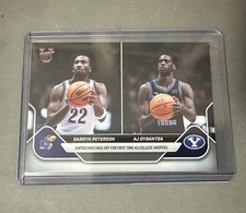 2025-2026 Bowman U Now Darryn Peterson/AJ Dybantsa #65 Kansas Jayhawks/BYU picture