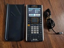 Texas Instruments TI Nspire CX Graphing Calculator With Case And Cover Tested picture
