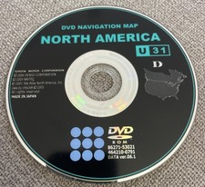 2006 - 2009 Toyota Navigation DVD U 31 D U.S CAN Map OEM picture