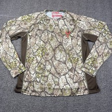 Badlands Shirt Mens 2XL Camo Algus Crew Base Layer Hunting Hunt Long Sleeve picture