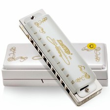 EASTTOP Diatonic Blues Harmonica Key of A/C/G 10Holes Harp Mouth Organ Harmonica picture