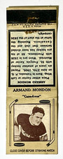 RARE 1935 NHL ARMAND MONDOU 