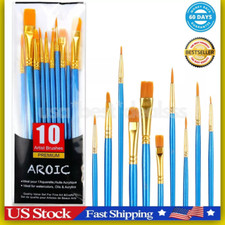 Best Model Miniature Paint Brushes Small Detail Art Paint Brush with Set 10 Pcs picture