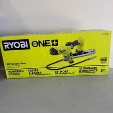 Ryobi ONE+ 18V Grease Gun 30” Hose LED Worklight 10,000 PSI Tool Only P3410 NEW picture