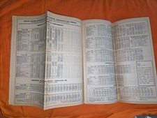 1944 Boston and Maine Rail and Bus Schedule picture