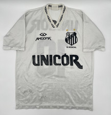 Santos 1995/1996 Home #10 Authentic Amddma Soccer Jersey (M) picture