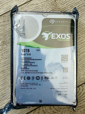Seagate Exos X10 10TB Enterprise HDD SAS 12Gb/s 4Kn ST10000NM0206 NEW SEALED picture