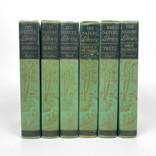 The Nature Library 6 Vol Book Set Doubleday 1926 Hardcover Illustrated Antique picture