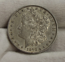 1878 7 TF  US Morgan Silver Dollar $1 XF  (Cleaned) picture