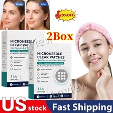 2X Microneedle Clear Patches, 2-in-1 Microneedle Hydrocolloid Patch Blemish Care picture