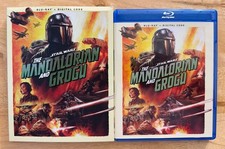 STAR WARS THE MANDALORIAN AND GROGU BLU RAY WITH SLIPCOVER SLEEVE picture