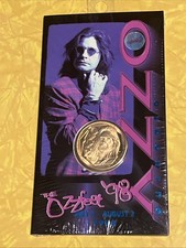 RARE Ozzy Osbourne Ozzfest 1998 Coin July 3-August 2.MINT SEALED picture