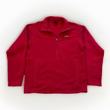 Patagonia Synchilla Marsupial Pullover Fleece Jacket Mens M Gorpcore 23000 Vtg picture