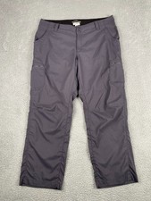 L.L. Bean Vista Trekking Pants Womens 14 Petite Cargo Stretch Roll Up Outdoor picture