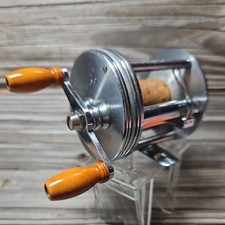 Vintage 1947-48 Bronson Reel Co. JA Coxe Model #60 Baitcasting Reel.  picture