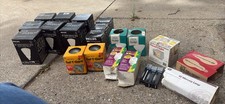 Lot Of Halogen Bulbs Vintage Mercury Bulbs Flood Lights Steep Discount picture