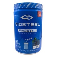 BioSteel Hydration Mix Blue Raspberry (45 Servings) Amino Acids BCAA Natural picture