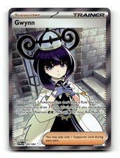 Gwynn 109/084 Ultra Rare Pitch Black Pokemon Holo Near Mint picture